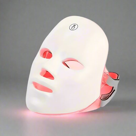 LED Photon Facial Mask with Seven Color Light Therapy